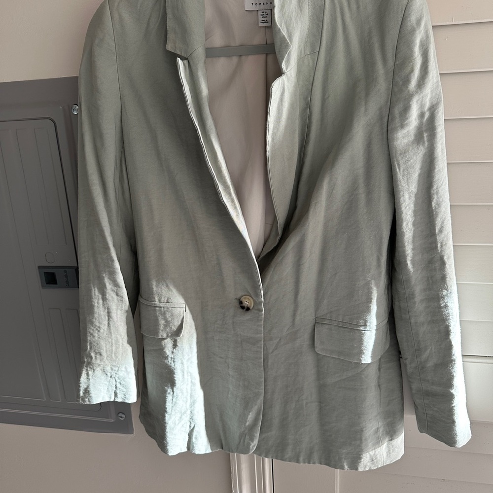 Women's Light Green Blazer